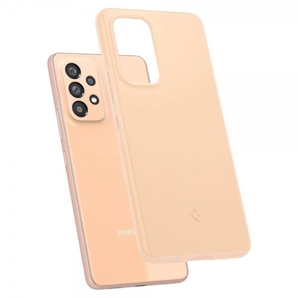 Spigen Samsung Galaxy A53 5G Deksel Thin Fit Cotton Peach