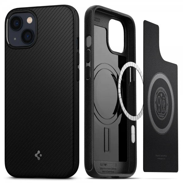Spigen iPhone 14 Plus Deksel Core Armor MagFit Matte Black