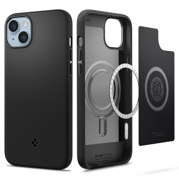 Spigen iPhone 14 Plus Deksel Mag Armor MagFit Matte Black
