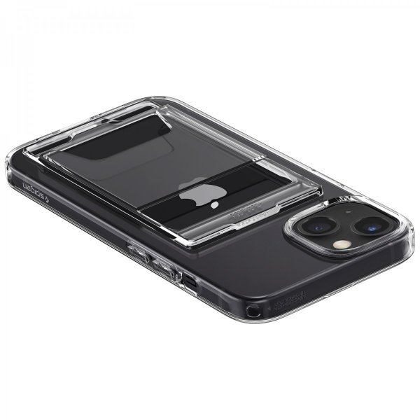 Spigen iPhone 14 Plus Deksel Crystal Slot Dual Crystal Clear