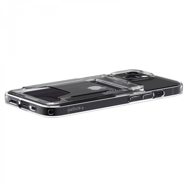 Spigen iPhone 14 Plus Deksel Crystal Slot Dual Crystal Clear