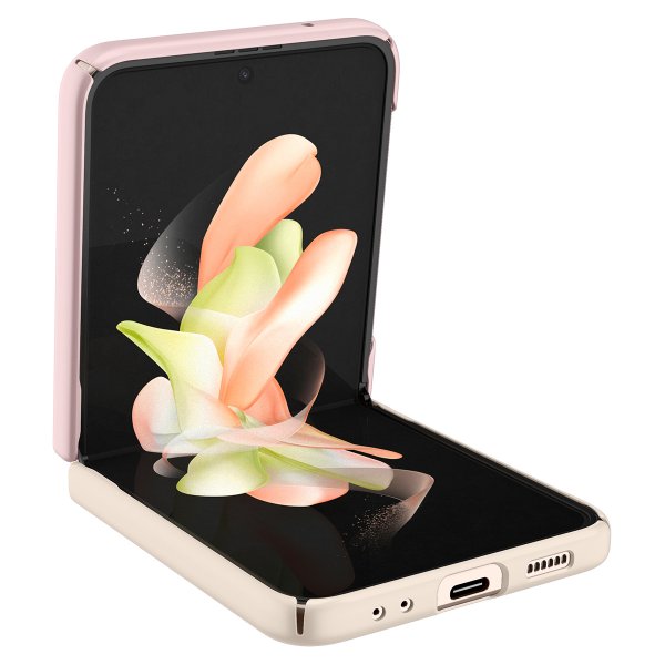 Spigen Samsung Galaxy Z Flip 4 Deksel AirSkin Cotton Pink