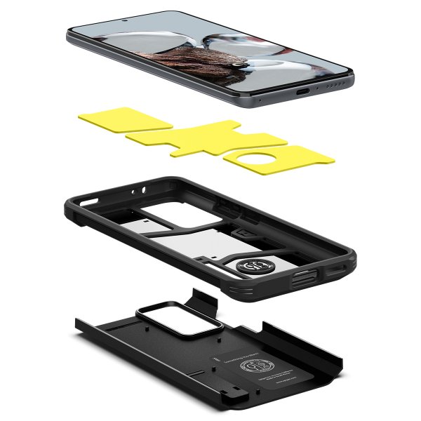 Spigen Xiaomi 12T/12T Pro Deksel Tough Armor Svart