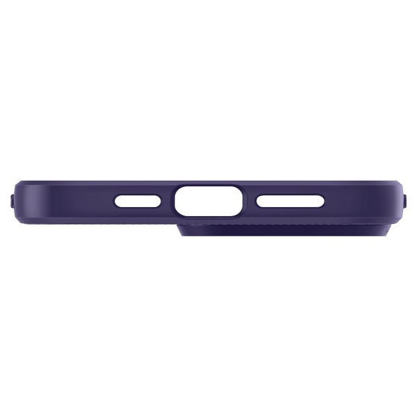 Spigen iPhone 14 Pro Deksel Liquid Air Deep Purple