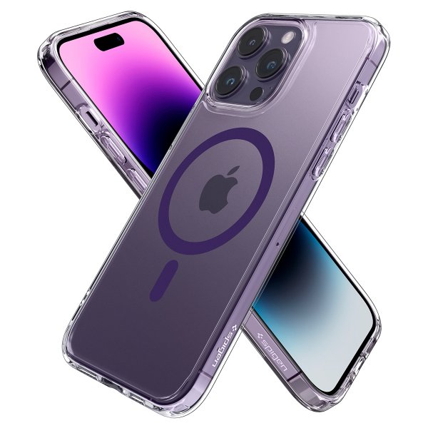 Spigen iPhone 14 Pro Deksel Ultra Hybrid MagFit Deep Purple