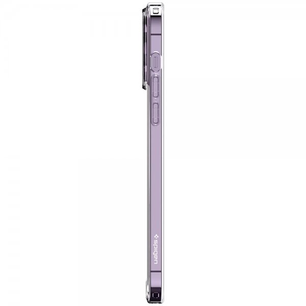 Spigen iPhone 14 Pro Deksel AirSkin Hybrid MagFit Hvit