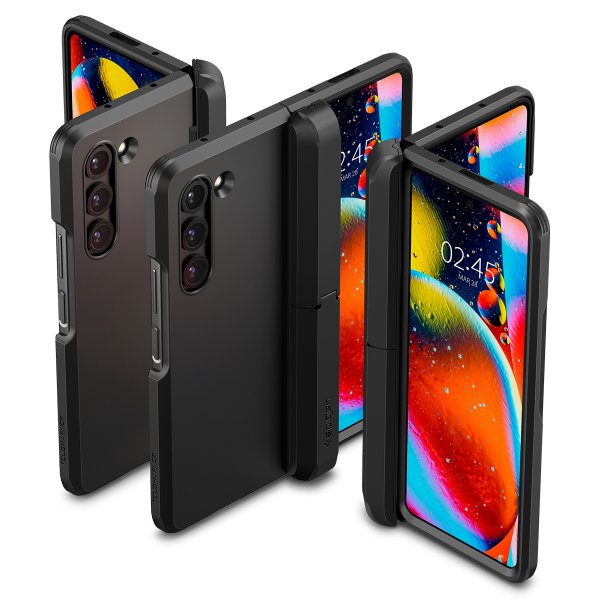 Spigen Samsung Galaxy Z Fold 5 Deksel Tough Armor Pro P Svart