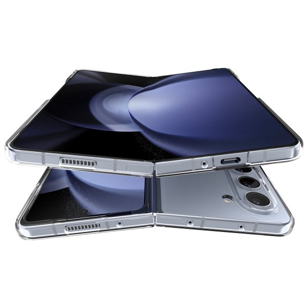 Spigen Samsung Galaxy Z Fold 5 Deksel AirSkin Crystal Clear