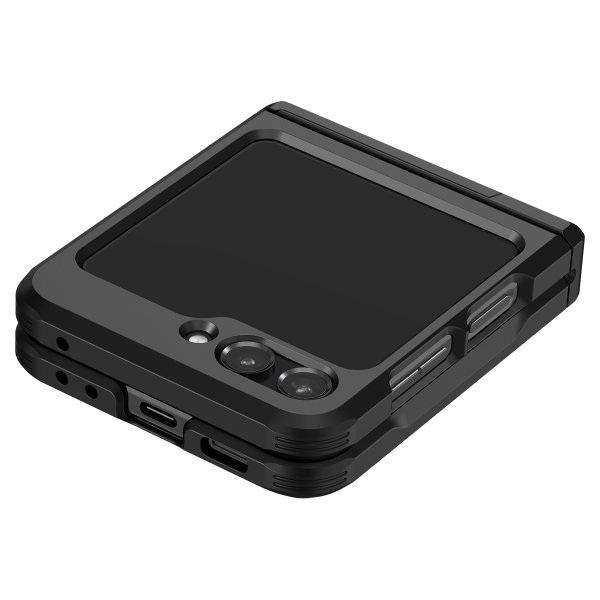 Spigen Samsung Galaxy Z Flip 5 Deksel Tough Armor Pro Svart