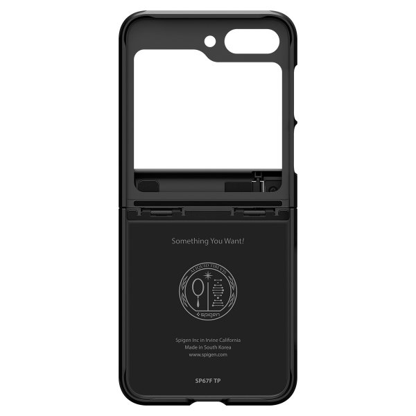 Spigen Samsung Galaxy Z Flip 5 Deksel Tough Armor Pro Svart
