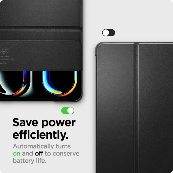 Spigen iPad Pro 11 (M4/M5) Etui Smart Fold Svart