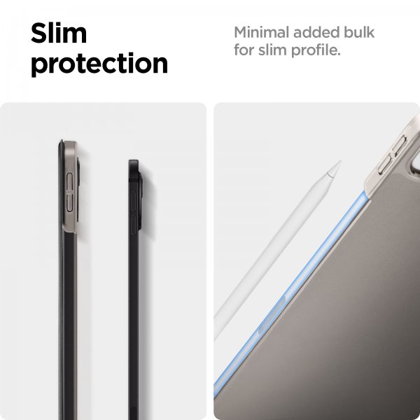 Spigen iPad Pro 11 (M4/M5) Etui Smart Fold Svart