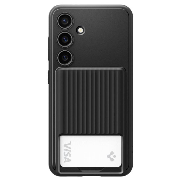 Spigen Samsung Galaxy S24 Plus Deksel Liquid Slot Matte Black