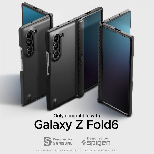 Spigen Samsung Galaxy Z Fold 6 Deksel Slim Armor Pro Svart