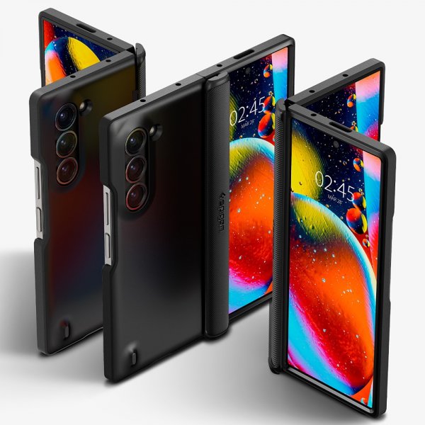 Spigen Samsung Galaxy Z Fold 6 Deksel Slim Armor Pro Svart