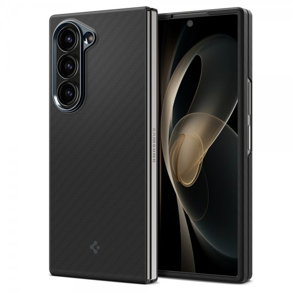 Spigen Samsung Galaxy Z Fold 6 Deksel Air Skin Aramid Svart