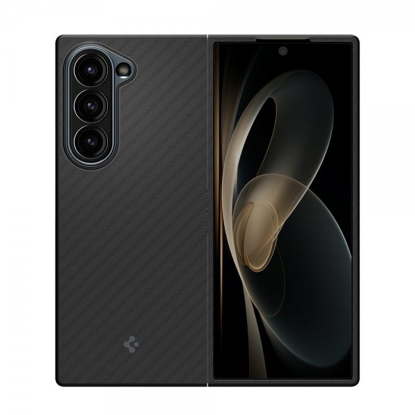 Spigen Samsung Galaxy Z Fold 6 Deksel Air Skin Aramid Svart