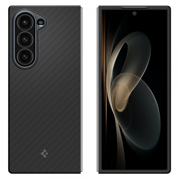 Spigen Samsung Galaxy Z Fold 6 Deksel Air Skin Aramid Svart