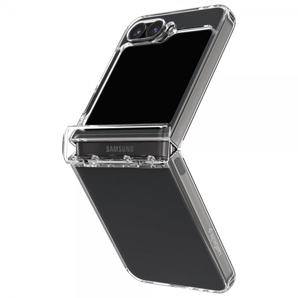 Spigen Samsung Galaxy Z Flip 6/Flip 7 FE Deksel Ultra Hybrid Pro Crystal Clear