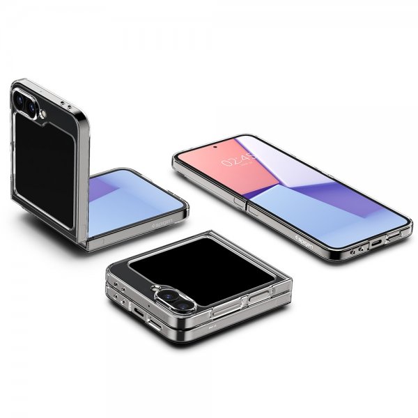 Spigen Samsung Galaxy Z Flip 6/Flip 7 FE Deksel Air Skin Crystal Clear