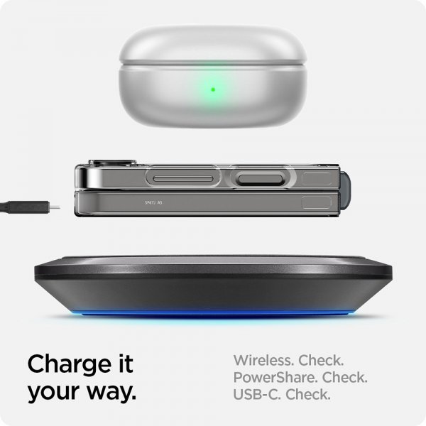 Spigen Samsung Galaxy Z Flip 6/Flip 7 FE Deksel Air Skin Crystal Clear