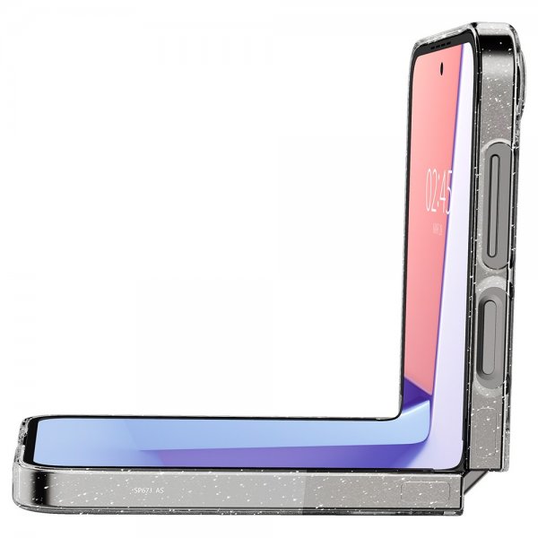 Spigen Samsung Galaxy Z Flip 6/Flip 7 FE Deksel Air Skin Glitter Crystal Quartz