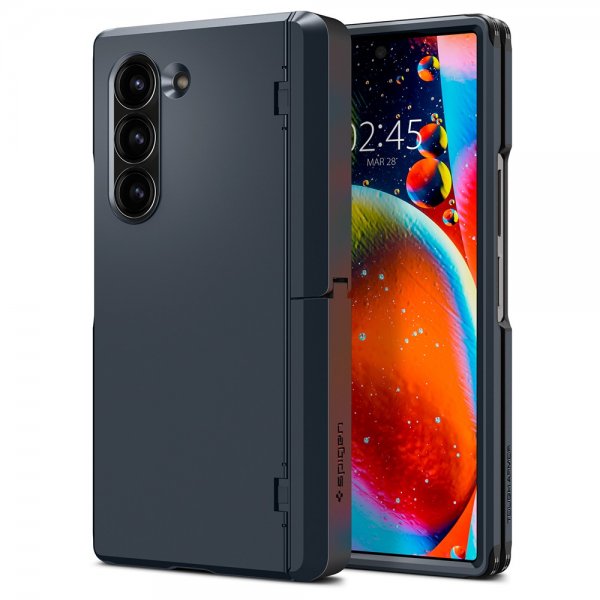 Spigen Samsung Galaxy Z Fold 6 Deksel Tough Armor Pro P Metal Slate