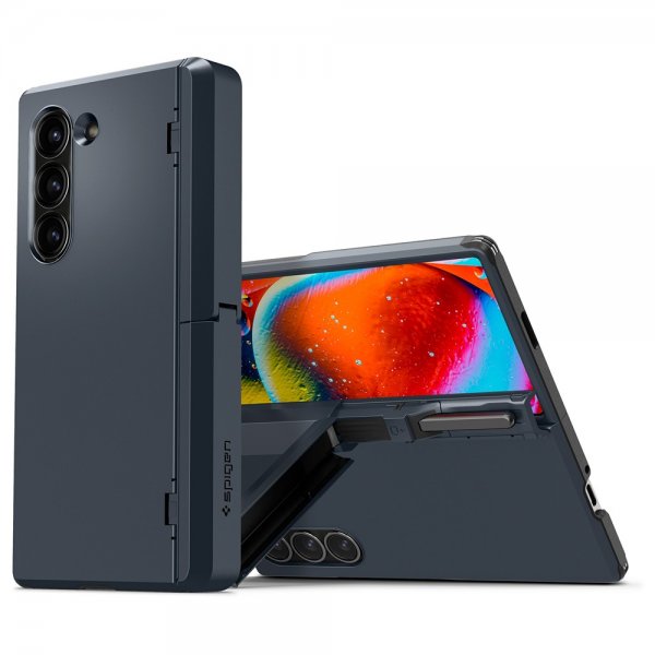Spigen Samsung Galaxy Z Fold 6 Deksel Tough Armor Pro P Metal Slate