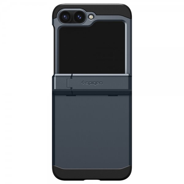 Spigen Samsung Galaxy Z Flip 6/Flip 7 FE Deksel Tough Armor Pro Metal Slate