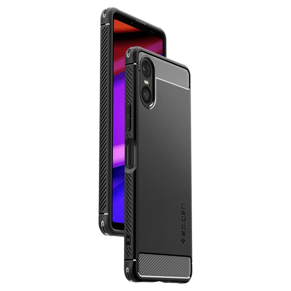 Spigen Sony Xperia 5 VI Deksel Rugged Armor Matte Black