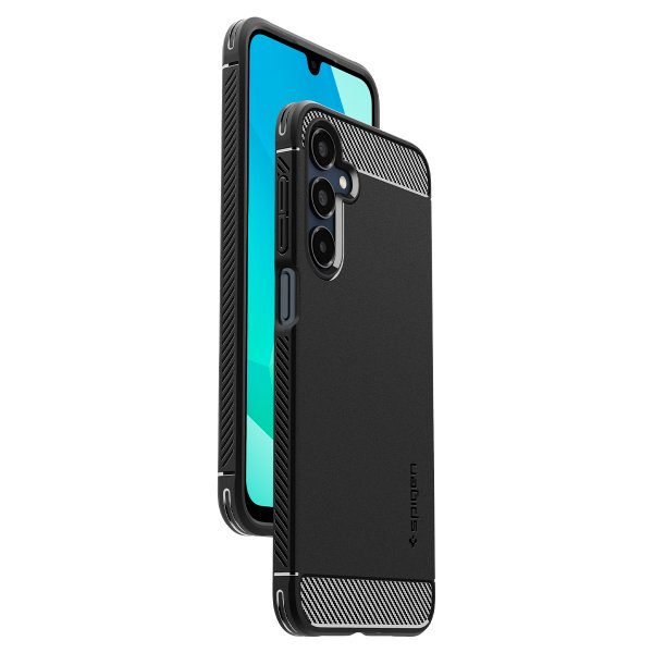 Spigen Samsung Galaxy A16 Deksel Rugged Armor Matte Black