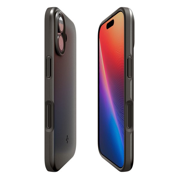 Spigen iPhone 17 Deksel Thin Fit MagFit Gunmetal