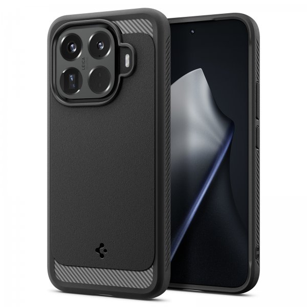 Spigen Xiaomi 15T Pro Deksel Rugged Armor Matte Black