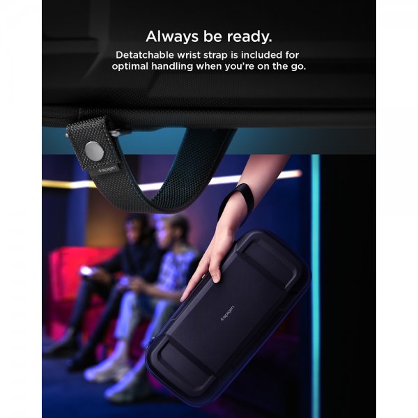 Spigen Steam Deck/Steam Deck OLED Bag Rugged Armour Pro Pouch Svart