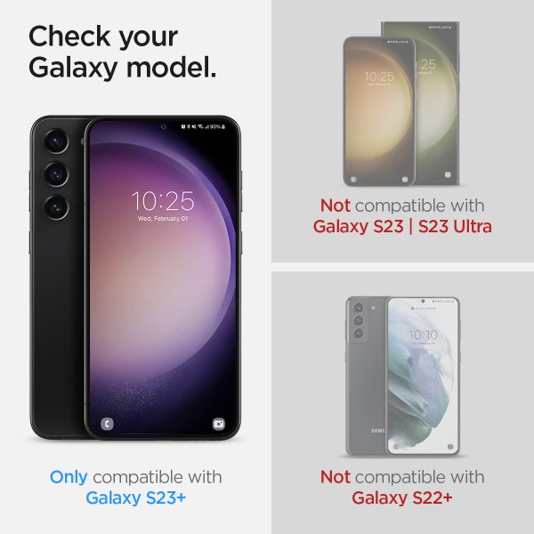 Spigen Samsung Galaxy S23 Plus Skjermbeskytter Neo Flex 2-pakning