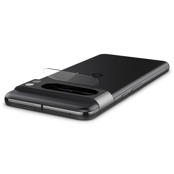 Spigen Google Pixel 8 Pro Kamerabeskytter Glas.tR EZ Fit Optik Crystal Clear 2-pakning