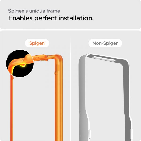 Spigen Sony Xperia 1 VI Skjermbeskytter GLAS.tR ALIGNmaster 2-pakning