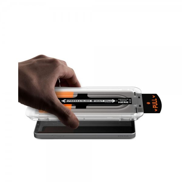 Spigen Sony Xperia 10 VII Skjermbeskytter GLAS.tR EZ Fit Pro 2-pakning