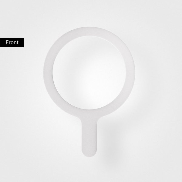 agood company Avtakbar MagSafe-ring Hvit