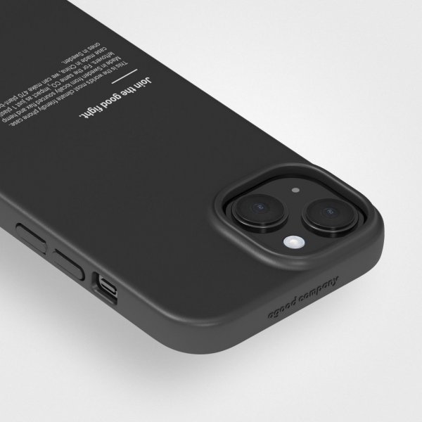 agood company iPhone 15 Plus Deksel PLNTPRTCT Svart