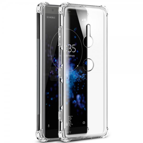 Imak Air Series till Xperia XZ3 Deksel TPU Extra Skyddande Hörn Klar