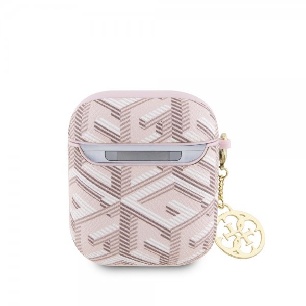 Guess AirPods 1/2 Deksel G Cube Rosa