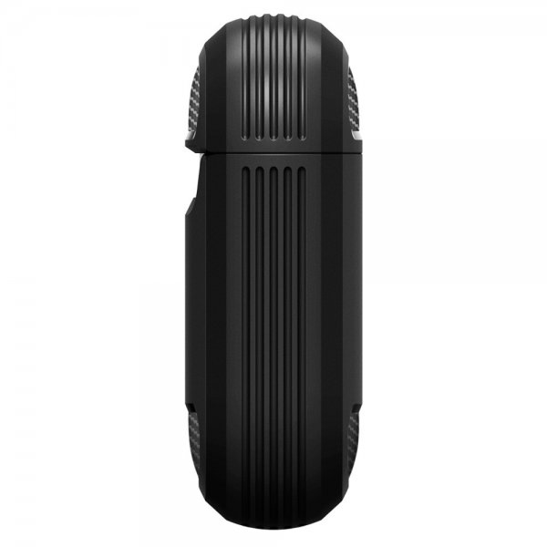 Spigen AirPods 1/2 Deksel Rugged Armor Svart