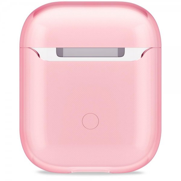 holdit AirPods 1/2 Deksel Seethru Bright Pink