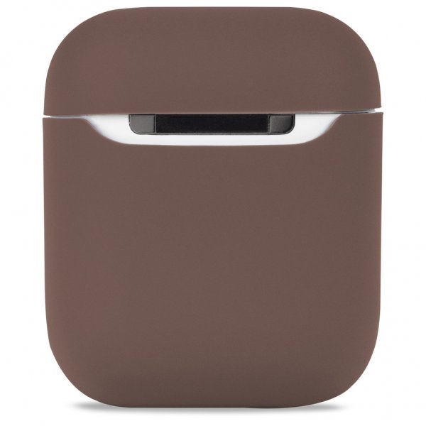 holdit AirPods (1/2) Deksel Silikon Nygård Dark Brown