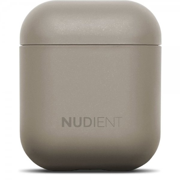 Nudient AirPods 1/2 Deksel Thin Case Clay Beige