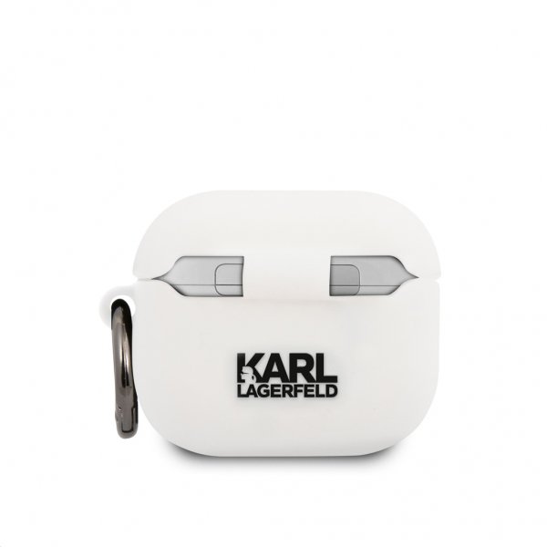 Karl Lagerfeld AirPods 3 Deksel Choupette Hvit