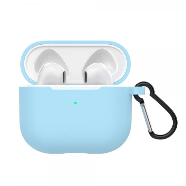 AirPods 3 Deksel med Karabinkrok Blå