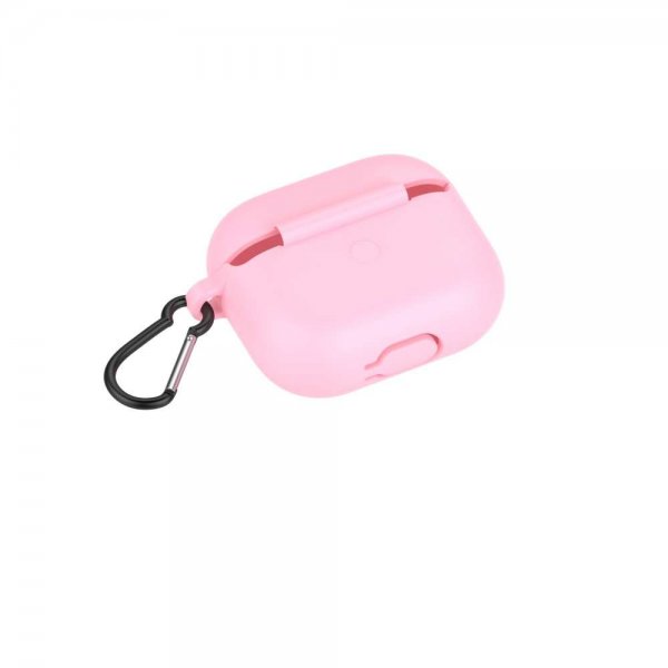 AirPods 3 Deksel med Karabinkrok Rosa