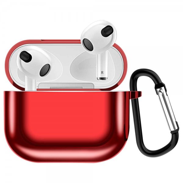 AirPods 3 Deksel Belagt Rød